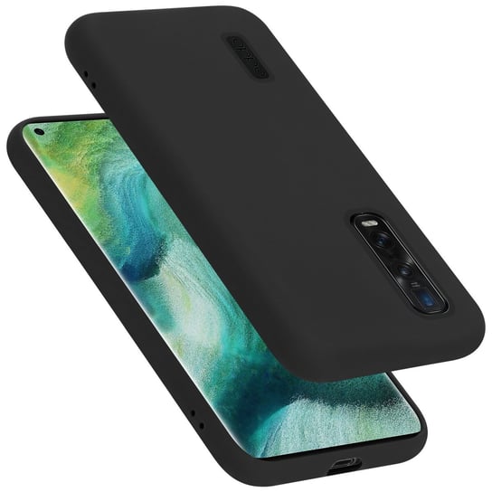 Pokrowiec Do Oppo FIND X2 PRO Etui w LIQUID CZARNY TPU Silikon Case Cover Obudowa Ochronny Cadorabo Cadorabo