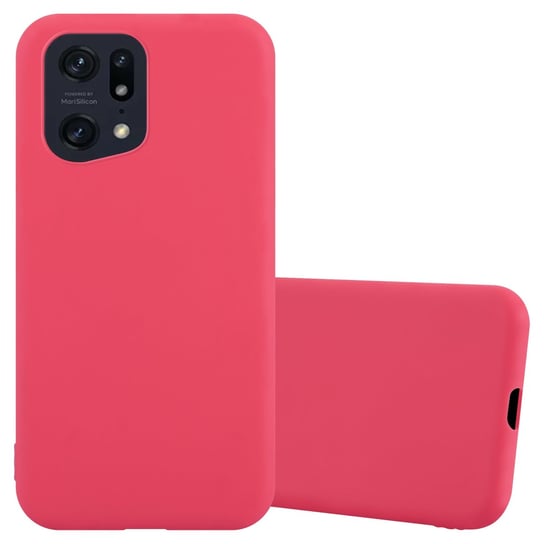 Pokrowiec Do Oppo FIND X5 PRO Etui w CANDY CZERWONY TPU Silikon Obudowa Case Cover Ochronny Plecki Cadorabo Cadorabo