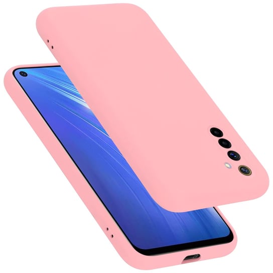 Pokrowiec Do Realme 6 4G / 6s Etui w LIQUID RÓŻOWY TPU Silikon Case Cover Obudowa Ochronny Cadorabo Cadorabo