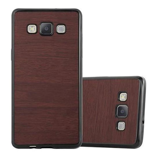 Pokrowiec Do Samsung Galaxy A3 2015 Etui w WOODEN KAWA Pokrowiec Ochronny Obudowa Case Cover Cadorabo Cadorabo