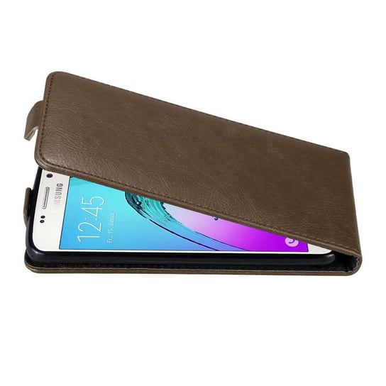 Pokrowiec Do Samsung Galaxy A3 2016 w Etui BRĄZOWA KAWA  Flip Case Cover Obudowa Ochronny Cadorabo Cadorabo