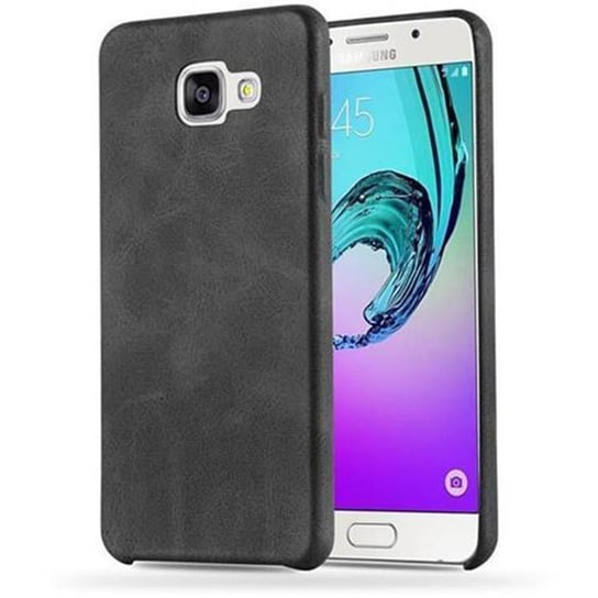 Pokrowiec Do Samsung Galaxy A5 2015 Etui w VINTAGE CZARNY Hard Case Cover Obudowa Ochronny Cadorabo Cadorabo