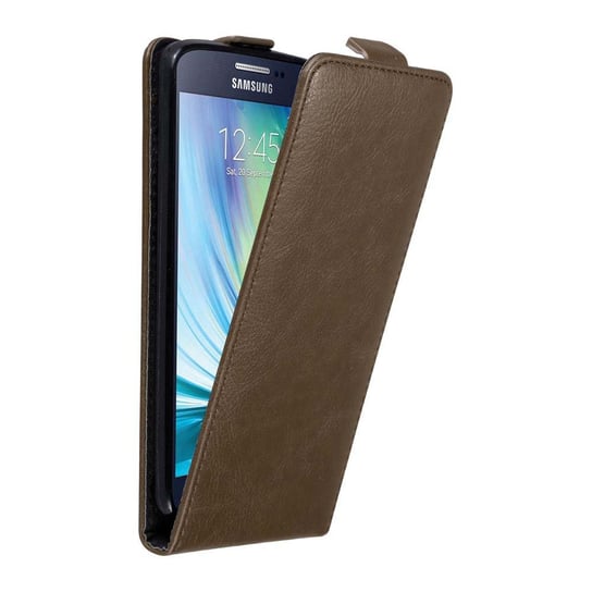 Pokrowiec Do Samsung Galaxy A5 2015 w Etui BRĄZOWA KAWA  Flip Case Cover Obudowa Ochronny Cadorabo Cadorabo