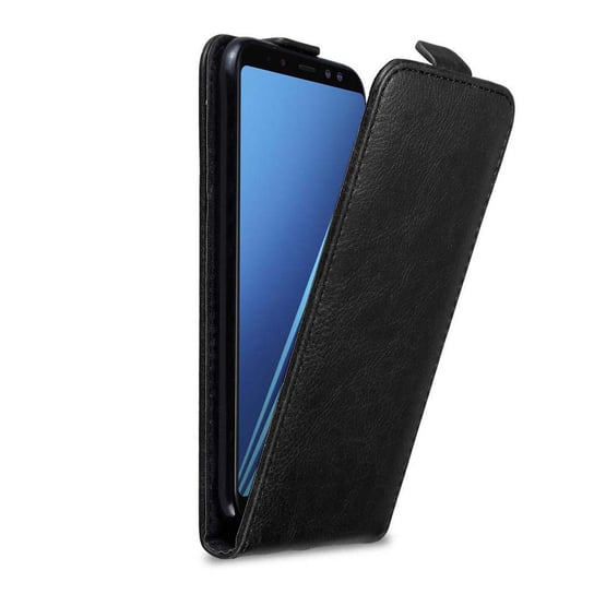Pokrowiec Do Samsung Galaxy A6 2018 w Etui CZARNA NOC Flip Case Cover Obudowa Ochronny Cadorabo Cadorabo