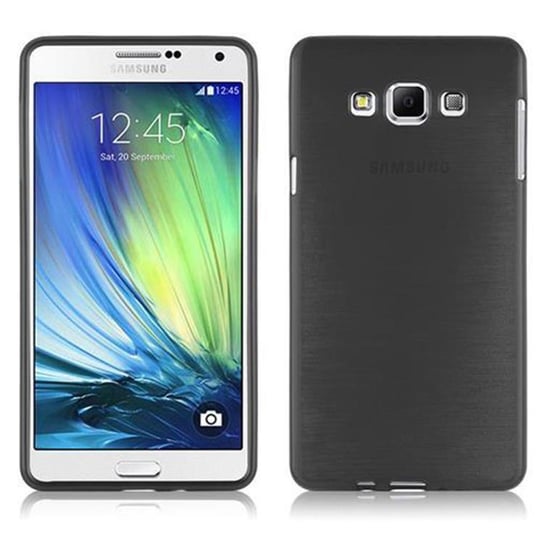 Pokrowiec Do Samsung Galaxy A7 2015 Etui w CZARNY Silikon Case Cover Obudowa Ochronny TPU Cadorabo Cadorabo