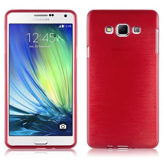 Pokrowiec Do Samsung Galaxy A7 2015 Etui w CZERWONY Silikon Case Cover Obudowa Ochronny TPU Cadorabo Cadorabo