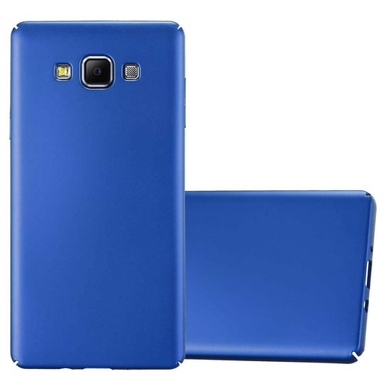 Pokrowiec Do Samsung Galaxy A7 2015 Etui w METAL NIEBIESKI Hard Case Cover Obudowa Ochronny Cadorabo Cadorabo