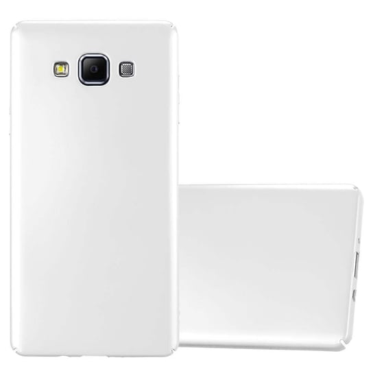 Pokrowiec Do Samsung Galaxy A7 2015 Etui w METAL SREBRNY Hard Case Cover Obudowa Ochronny Cadorabo Cadorabo