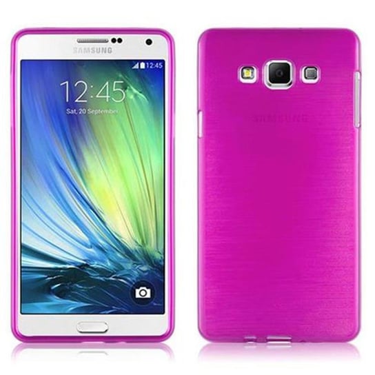 Pokrowiec Do Samsung Galaxy A7 2015 Etui w RÓŻOWY Silikon Case Cover Obudowa Ochronny TPU Cadorabo Cadorabo