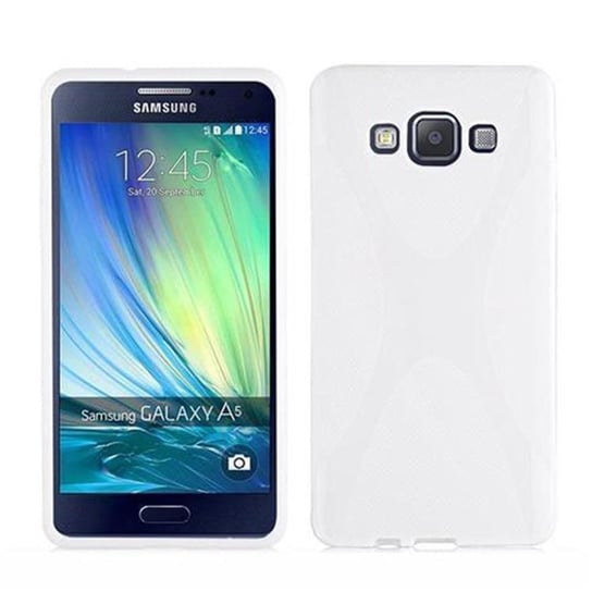 Pokrowiec Do Samsung Galaxy A7 2015 Pokrowiec Ochronny w BIAŁY MAGNEZOWY Etui Obudowa Case Cover Plecki TPU Cadorabo Cadorabo
