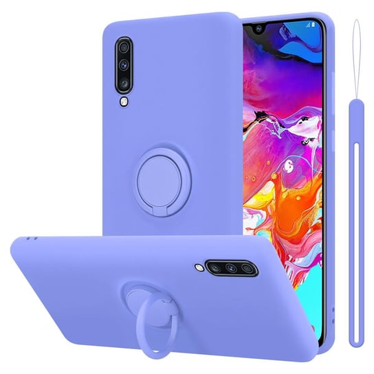 Pokrowiec Do Samsung Galaxy A70 / A70s w LIQUID JASNY FIOLET Etui TPU Obudowa Ochronny Case Cover Plecki Cadorabo Cadorabo