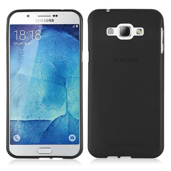 Pokrowiec Do Samsung Galaxy A8 2015 Etui w CZARNY Silikon Case Cover Obudowa Ochronny TPU Cadorabo Cadorabo