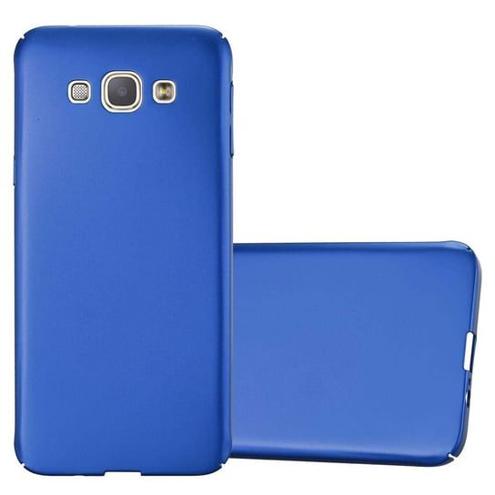 Pokrowiec Do Samsung Galaxy A8 2015 Etui w METAL NIEBIESKI Hard Case Cover Obudowa Ochronny Cadorabo Cadorabo