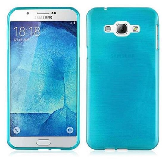Pokrowiec Do Samsung Galaxy A8 2015 Etui w TURKUS Silikon Case Cover Obudowa Ochronny TPU Cadorabo Cadorabo