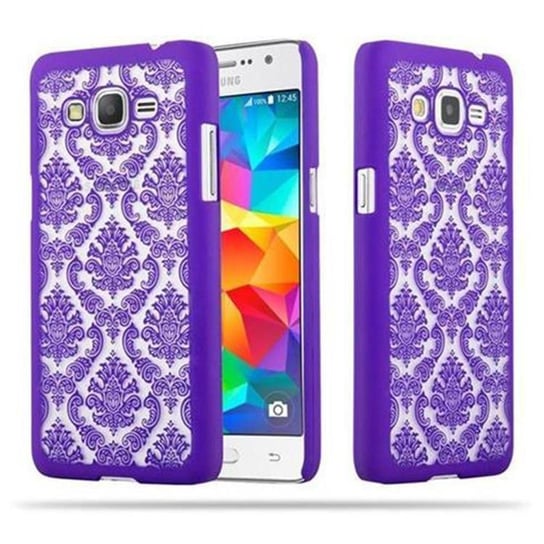 Pokrowiec Do Samsung Galaxy GRAND PRIME Etui w FIOLETOWY Pokrowiec Ochronny Obudowa Case Cover Cadorabo Cadorabo