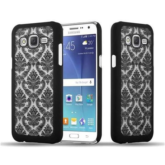 Pokrowiec Do Samsung Galaxy J5 2015 Etui w CZARNY Pokrowiec Ochronny Obudowa Case Cover Cadorabo Cadorabo