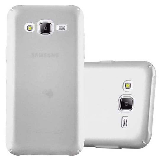 Pokrowiec Do Samsung Galaxy J5 2015 Etui w METAL SREBRNY Hard Case Cover Obudowa Ochronny Cadorabo Cadorabo