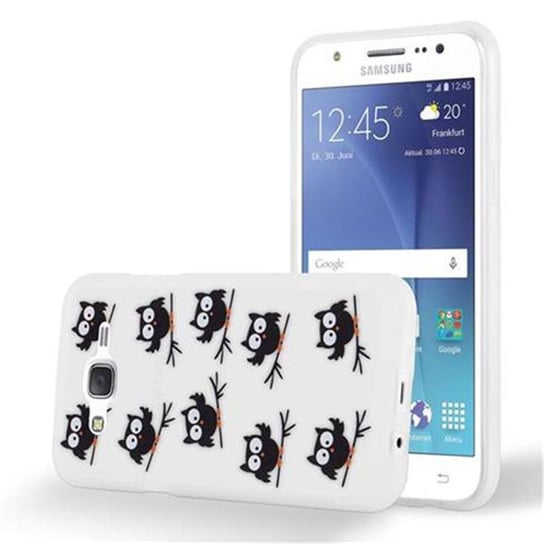 Pokrowiec Do Samsung Galaxy J5 2015 Etui w SOWA BLACKY Obudowa TPU Silikon Case Cover Ochronny Cadorabo Cadorabo