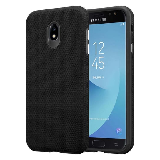 Pokrowiec Do Samsung Galaxy J5 2017 Etui w CZARNE DALIE  Obudowa Case Cover Ochronny Cadorabo Cadorabo