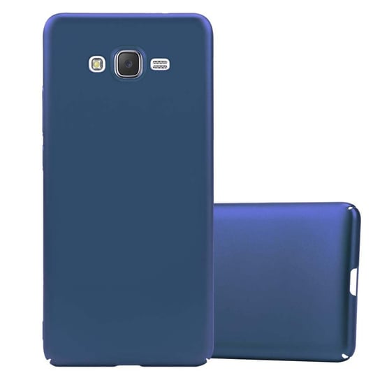 Pokrowiec Do Samsung Galaxy J7 2015 Etui w METAL NIEBIESKI Hard Case Cover Obudowa Ochronny Cadorabo Cadorabo