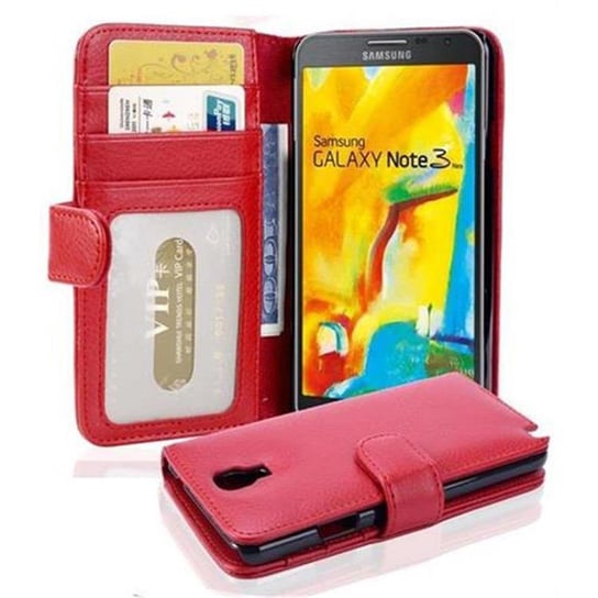 Pokrowiec Do Samsung Galaxy Note 3 Neo W Piekła Czerwień Etui Ochronny Magnet Obudowa Case Cover Cadorabo Cadorabo