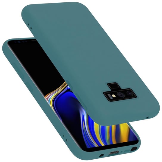 Pokrowiec Do Samsung Galaxy NOTE 9 Etui w LIQUID ZIELONY TPU Silikon Case Cover Obudowa Ochronny Cadorabo Cadorabo