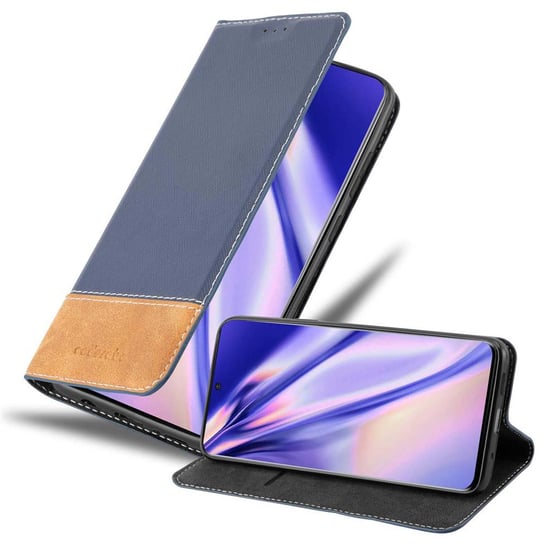 Pokrowiec Do Samsung Galaxy S20 ULTRA w Etui CIEMNY NIEBIESKO BRĄZOWY Obudowa Portfel Case Cover Cadorabo Cadorabo