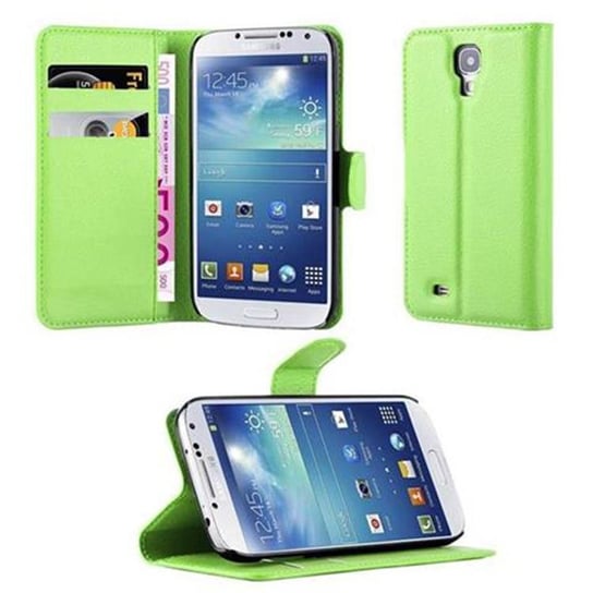 Pokrowiec Do Samsung Galaxy S4 w MIĘTOWO-ZIELONY Etui Portfel Obudowa Ochronny Case Cover Cadorabo Cadorabo