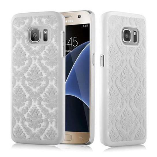 Pokrowiec Do Samsung Galaxy S7 Etui w BIAŁY Pokrowiec Ochronny Obudowa Case Cover Cadorabo Cadorabo