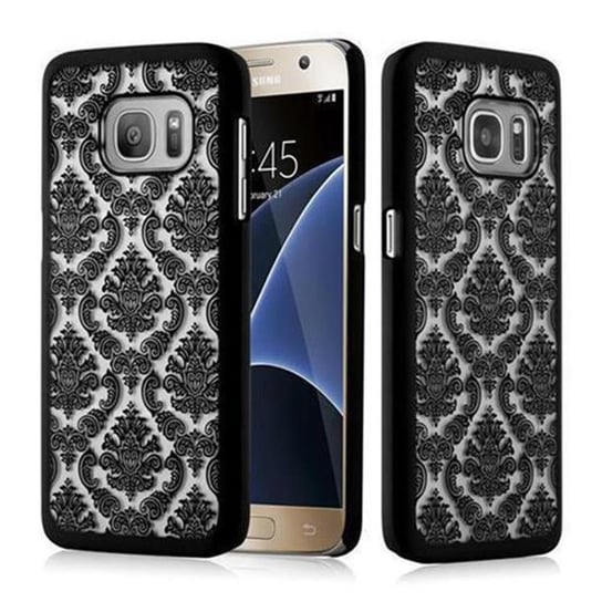 Pokrowiec Do Samsung Galaxy S7 Etui w CZARNY Pokrowiec Ochronny Obudowa Case Cover Cadorabo Cadorabo