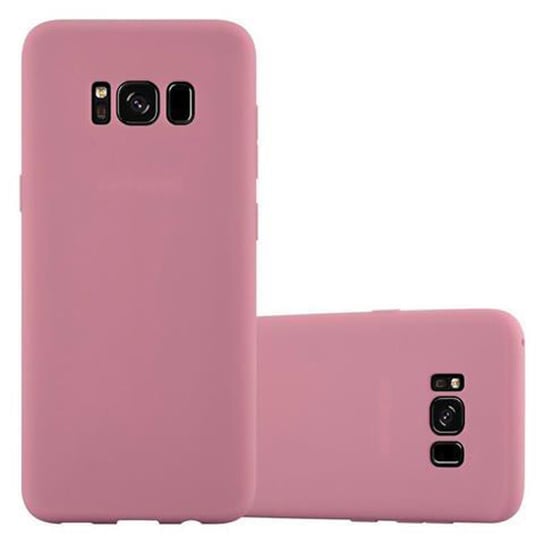 Pokrowiec Do Samsung Galaxy S8 Etui w CANDY RÓŻOWY TPU Silikon Obudowa Case Cover Ochronny Plecki Cadorabo Cadorabo