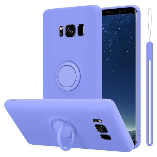 Pokrowiec Do Samsung Galaxy S8 PLUS w LIQUID JASNY FIOLET Etui TPU Obudowa Ochronny Case Cover Plecki Cadorabo Cadorabo