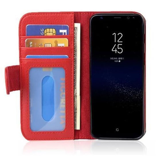 Pokrowiec Do Samsung Galaxy S8 W Piekła Czerwień Etui Ochronny Magnet Obudowa Case Cover Cadorabo Cadorabo