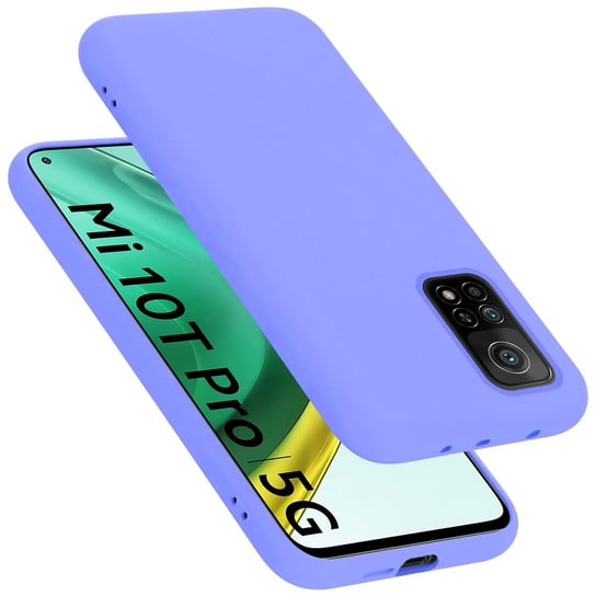 Pokrowiec Do Xiaomi Mi 10T / Mi 10T PRO Etui w LIQUID JASNY FIOLET TPU Silikon Case Cover Obudowa Ochronny Cadorabo Cadorabo