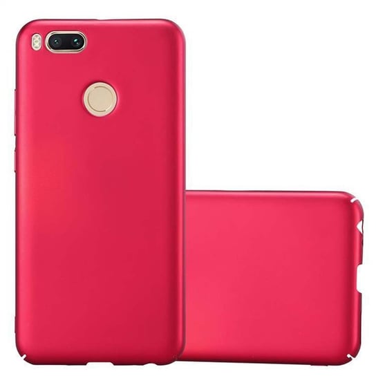 Pokrowiec Do Xiaomi Mi A1 / Mi 5X Etui w METAL CZERWONY Hard Case Cover Obudowa Ochronny Cadorabo Cadorabo