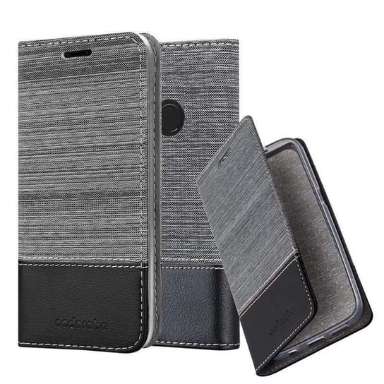 Pokrowiec Do Xiaomi Mi A2 LITE / RedMi 6 PRO Etui w SZARO CZARNY Portfel Obudowa Case Cover Ochronny Cadorabo Cadorabo