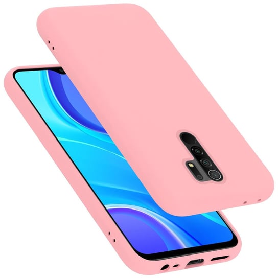 Pokrowiec Do Xiaomi RedMi 9 Etui w LIQUID RÓŻOWY TPU Silikon Case Cover Obudowa Ochronny Cadorabo Cadorabo