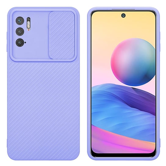 Pokrowiec Do Xiaomi RedMi NOTE 10 5G / POCO M3 PRO 5G Etui w Bonbon Purpura Obudowa Case Cover Ochrona kamery Cadorabo Cadorabo