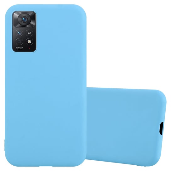 Pokrowiec Do Xiaomi RedMi NOTE 11 PRO 4G / 5G Etui w CANDY NIEBIESKI TPU Silikon Obudowa Case Cover Ochronny Plecki Cadorabo Cadorabo