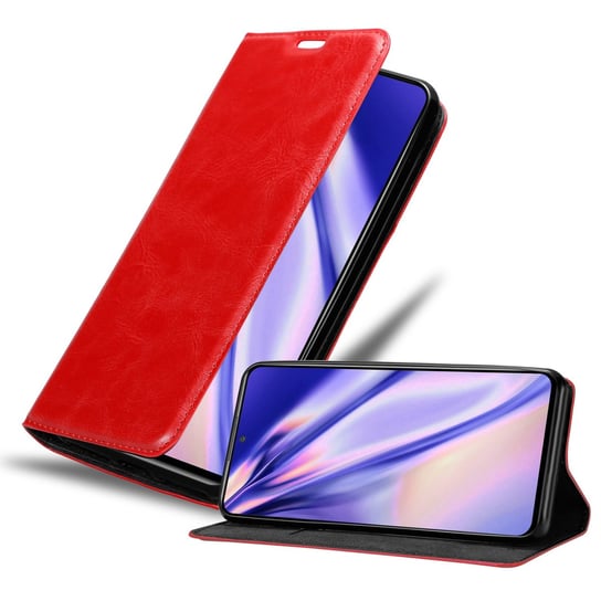 Pokrowiec Do Xiaomi RedMi NOTE 11 PRO 4G / 5G w CZERWONE JABŁKO Etui Obudowa Ochronny Case Cover Portfel Cadorabo Cadorabo