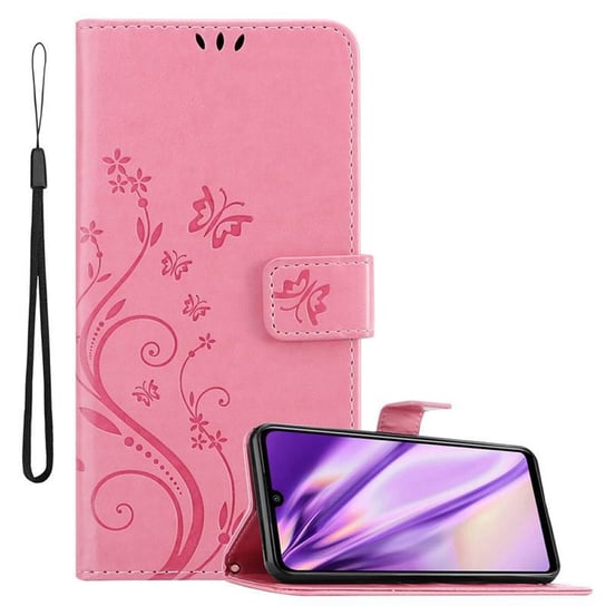 Pokrowiec Do Xiaomi RedMi NOTE 7 w Etui RÓŻ KWIATOWY Kwiaty Portfel Obudowa Case Cover Cadorabo Cadorabo