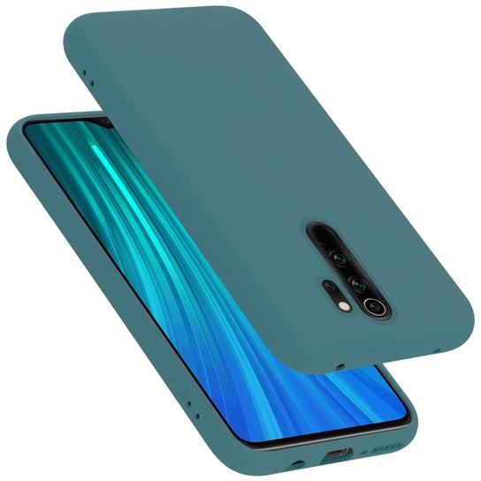 Pokrowiec Do Xiaomi RedMi NOTE 8 PRO Etui w LIQUID ZIELONY TPU Silikon Case Cover Obudowa Ochronny Cadorabo Cadorabo