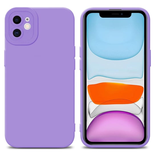 Pokrowiec Etui Do Apple iPhone 11 w FLUID JASNY FIOLET TPU Silikonowe Obudowa Ochronny Case Cover Cadorabo Cadorabo