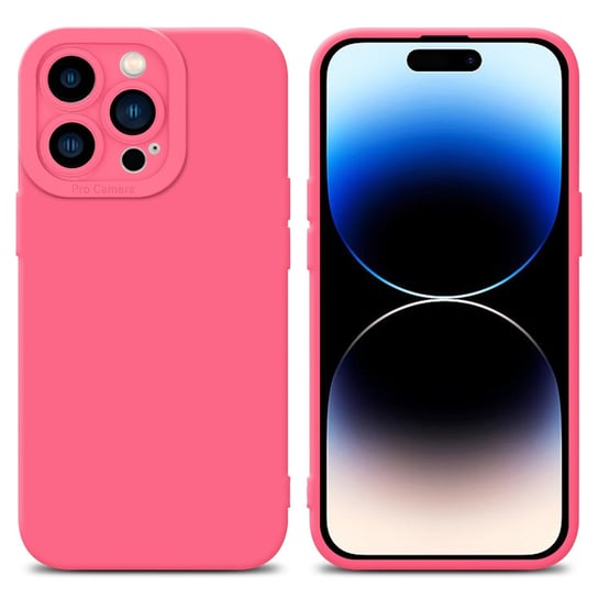 Pokrowiec Etui Do Apple iPhone 14 PRO w FLUID PRĘT TPU Silikonowe Obudowa Ochronny Case Cover Cadorabo Cadorabo