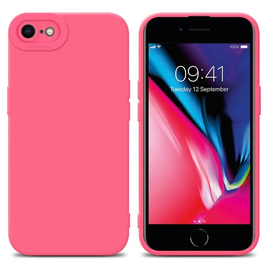 Pokrowiec Etui Do Apple iPhone 7 / 7S / 8 / SE 2020 w FLUID PRĘT TPU Silikonowe Obudowa Ochronny Case Cover Cadorabo Cadorabo