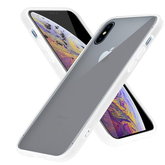 Pokrowiec Etui Do Apple iPhone XS MAX w Matowy Przezroczysty TPU Hard Case Obudowa Ochronny Cadorabo Cadorabo
