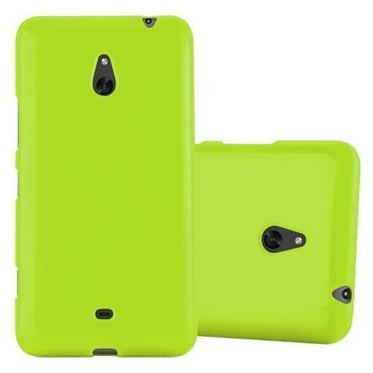 Pokrowiec Etui Do Nokia Lumia 1320 Obudowa w JELLY ZIELONY TPU Ochronny Case Cover Plecki Cadorabo Cadorabo