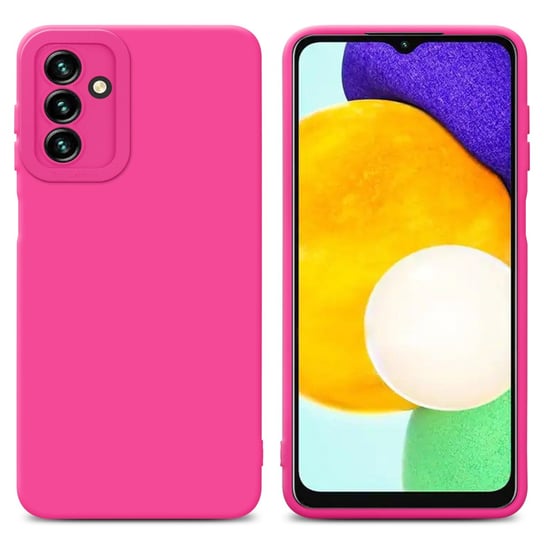 Pokrowiec Etui Do Samsung Galaxy A13 5G w FLUID HOTPINK TPU Silikonowe Obudowa Ochronny Case Cover Cadorabo Cadorabo