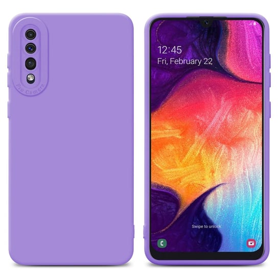 Pokrowiec Etui Do Samsung Galaxy A50 4G / A50s / A30s w FLUID JASNY FIOLET TPU Silikonowe Obudowa Ochronny Case Cover Cadorabo Cadorabo