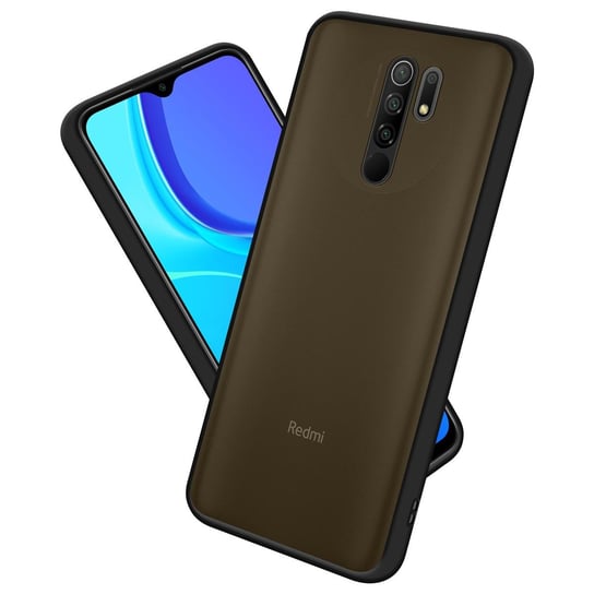 Pokrowiec Etui Do Xiaomi RedMi 9 w Matowy Czarny TPU Hard Case Obudowa Ochronny Cadorabo Cadorabo